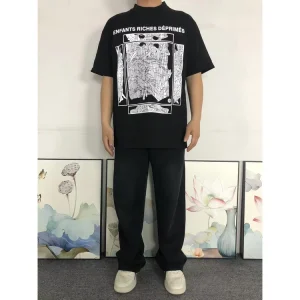 Enfants Riches Deprimes Abstract Black T-Shirt