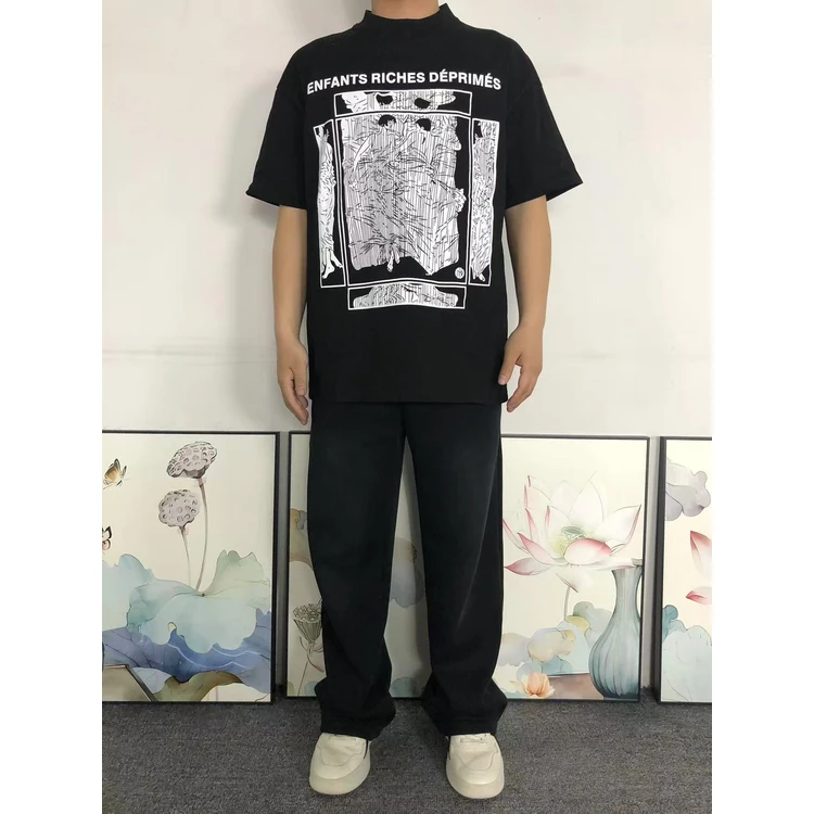 Enfants Riches Deprimes Abstract Black T-Shirt Enfants Riches Deprimes Abstract Black T-Shirt
