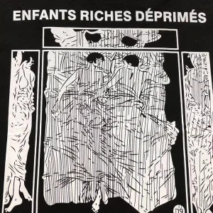Enfants Riches Deprimes Abstract Black T-Shirt