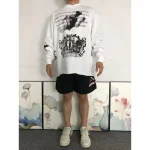 Enfants Riches Deprimes Baroque Palace White Long Sleeve