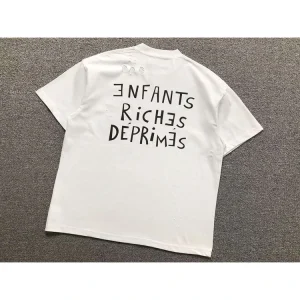 Enfants Riches Deprimes Cartoon Nun White T-Shirt