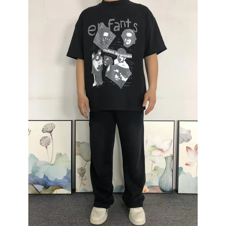 Enfants Riches Deprimes Collage Black T-Shirt Enfants Riches Deprimes Collage Black T-Shirt