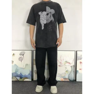 Enfants Riches Deprimes Cowboy Skull Washed T-Shirt