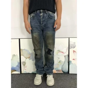 Enfants Riches Deprimes Cross Stitch Blue Trousers