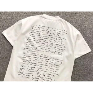 Enfants Riches Deprimes Crossword White T-Shirt
