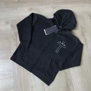 Enfants Riches Deprimes Crucifix Zip Hoodie Up
