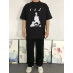 Enfants Riches Deprimes Cursive Figure Black T-Shirt