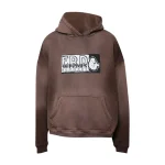 Enfants Riches Deprimes ERD Records Faded Brown Hoodie