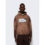 Enfants Riches Deprimes ERD Records Faded Brown Hoodie