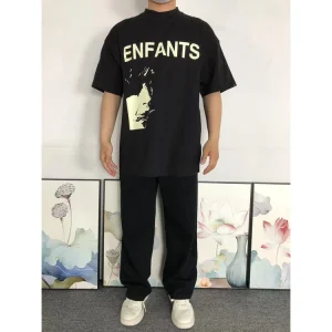 Enfants Riches Deprimes Enfants Face Black T-Shirt