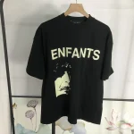Enfants Riches Deprimes Enfants Face Black T-Shirt