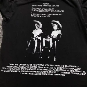 Enfants Riches Deprimes Eye Contact Black T-Shirt