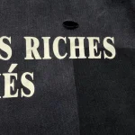 Enfants Riches Deprimes Logo Text Black Long Sleeve