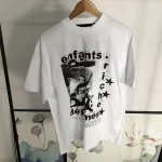 Enfants Riches Deprimes Motorcycle White T-Shirt