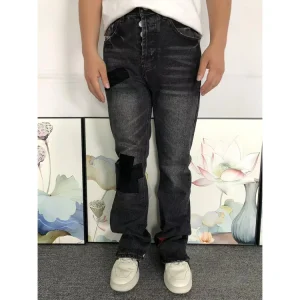 Enfants Riches Deprimes Patchwork Dark Trousers