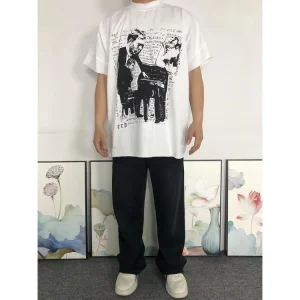 Enfants Riches Deprimes Piano White T-Shirt