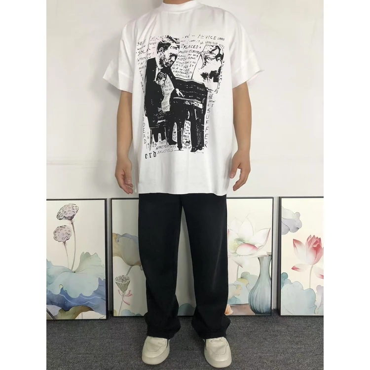Enfants Riches Deprimes Piano White T-Shirt Enfants Riches Deprimes Piano White T-Shirt