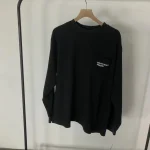 Enfants Riches Deprimes Pocket Logo Black Long Sleeve