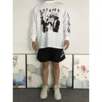Enfants Riches Deprimes Protest Scene White Long Sleeve