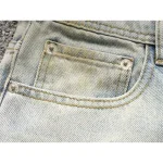 Enfants Riches Deprimes Ripped Wash Blue Trousers