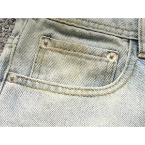 Enfants Riches Deprimes Ripped Wash Blue Trousers