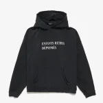 Erd Black Hoodie