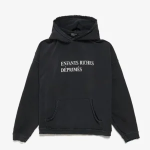 Erd Black Hoodie