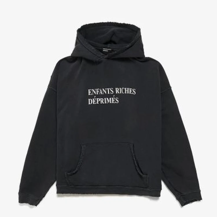 Erd Black Hoodie Erd Black Hoodie