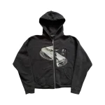 Erd Holy Bible Assemblage Baggy Hoodie ZIP