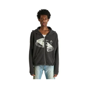 Erd Holy Bible Assemblage Baggy Hoodie ZIP